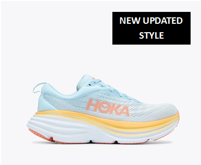 HOKA Women's Bondi 8 Summer Song/Country Air (B and D Width) Only Sizes 5b or 8.5D Available D / 5.5