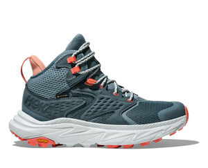 Hoka Women's Anacapa 2 Mid GTX Gore-Tex Waterproof Hiker Mountain Fog/Droplet (B Width) NEW Spring 2025 Color