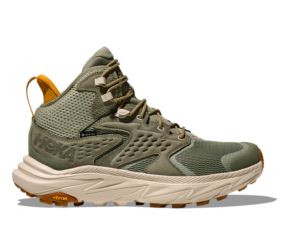 Hoka Men's Anacapa 2 Mid GTX Gore-Tex Waterproof Hiker Sea Moss/Oat Milk (D Width) New Spring 2025 Color