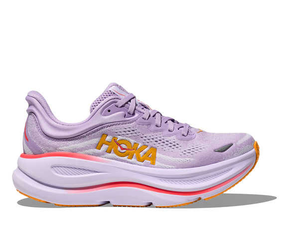 Hoka Women's Bondi 9 Aster Flower & Starlight Glow (B or D Width) NEW SPRING 2025