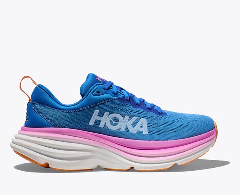 Hoka Women's Bondi 8 Coastal Sky/All aboard (B Width) SIZE 11 ONLY