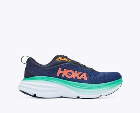 Hoka Women's Bondi 8 Outer Space/Bellweather Blue (B or D Width) SIZE 5.5  ONLY