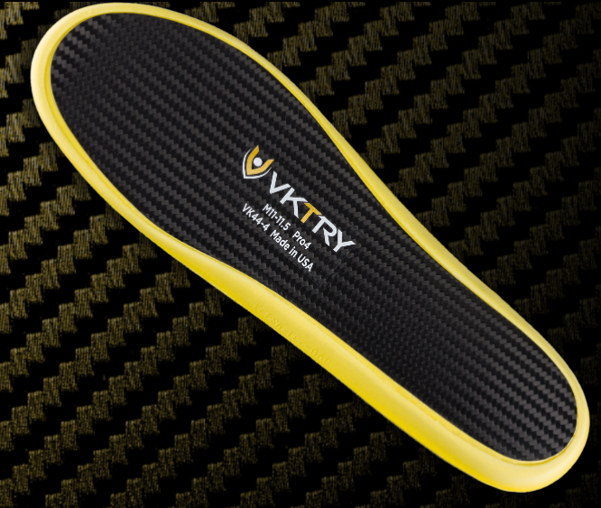 Women's VKTRY VK Gold Carbon Fiber Athletic Performance Insole – Mass  General Brigham Foot & Ankle Store