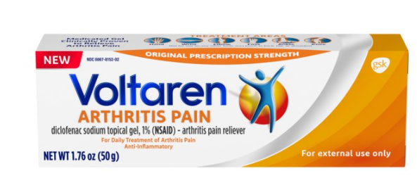 Voltaren Arthritis Pain Reliever Gel 1.76oz (50g) – Mass General ...